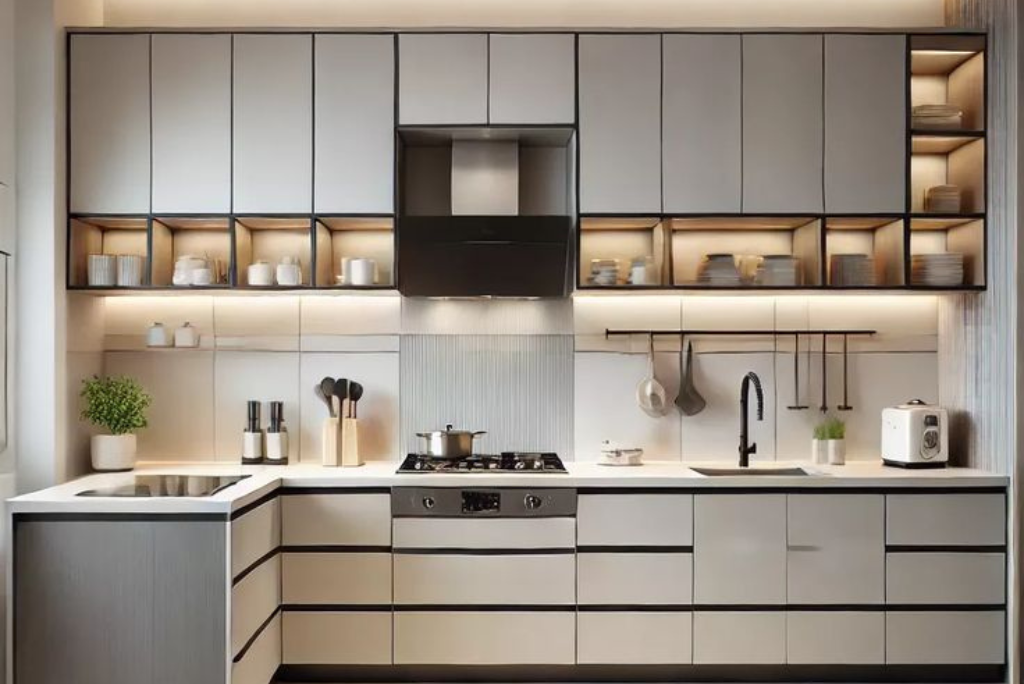 Custom kitchen cabinets installation in Frisco TX with modern wood cabinetry and storage design