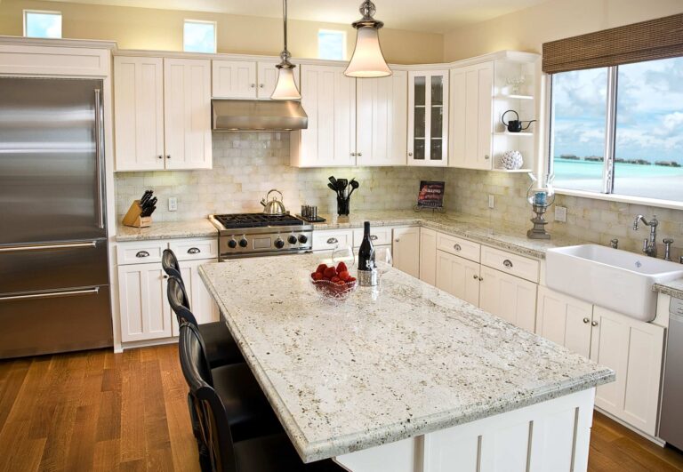 Exploring the Luxurious Appeal of Viscon White Granite for High-End Design in Frisco, TX