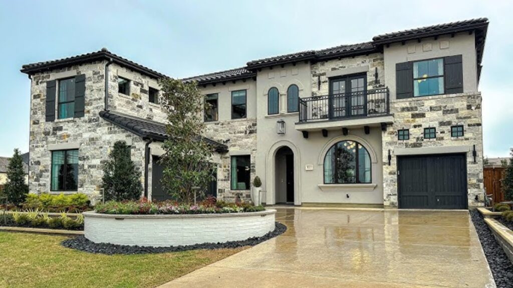 Frisco home interior remodeled with luxury stone surfaces and elegant custom finishes