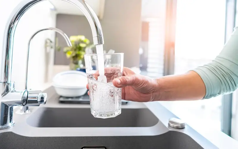 Luxury kitchen tap enhancing home design in Frisco, Texas