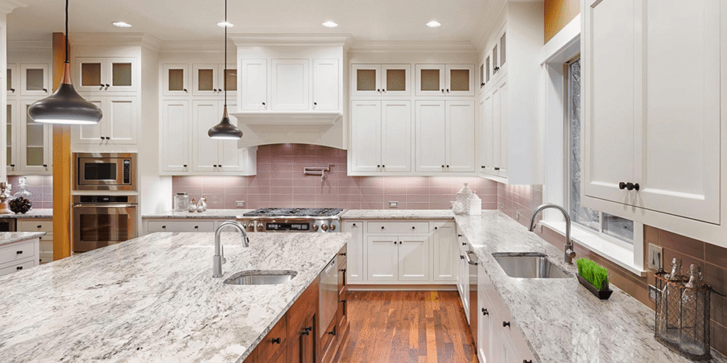 Budget-friendly granite countertops in a Frisco kitchen