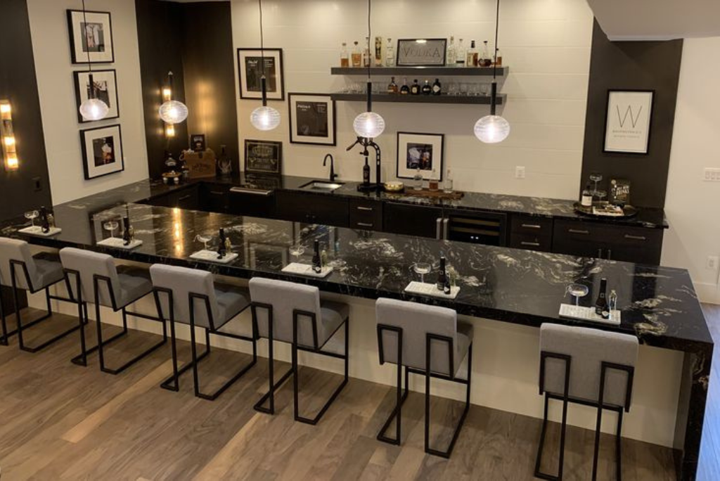 Granite countertops in Frisco TX modern kitchen design